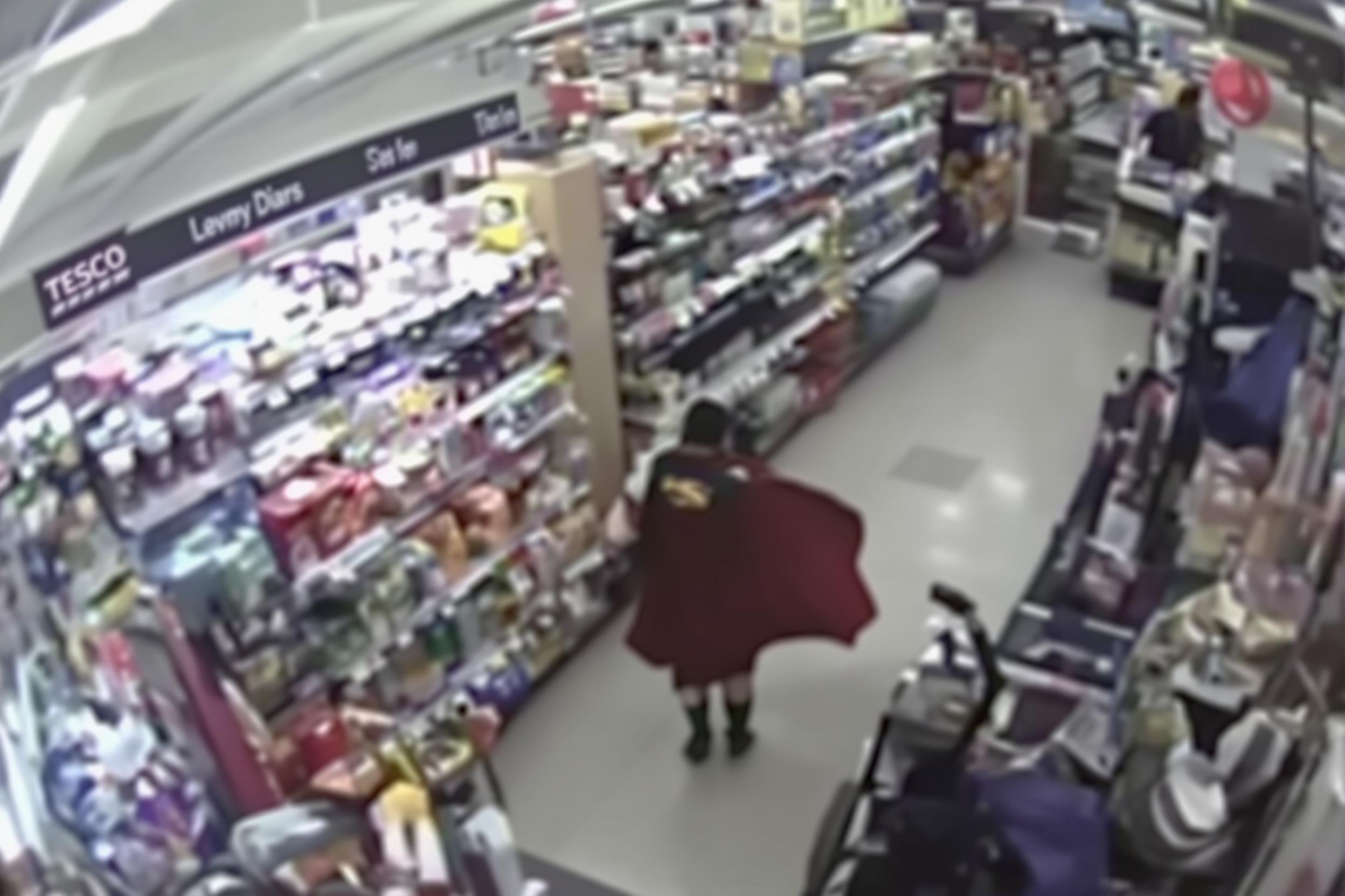 ‘Justice Jack’ Strikes Again – Mystery Man in Cape Tries to Arrest Teens at Tesco
